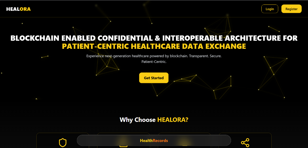 Healora - Decentralized Health Record Management System